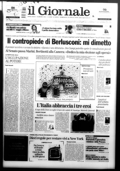 Il giornale : quotidiano del mattino